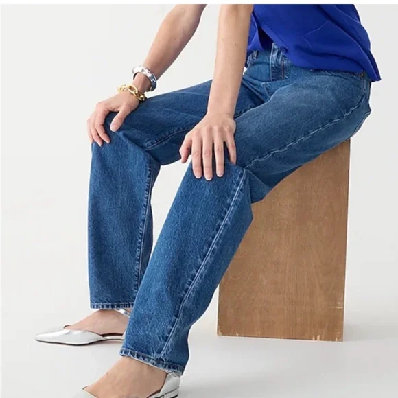 J.Crew Slouchy-Straight Dad Jean - Picture 3 of 6